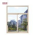 Fenêtre coulissante en alliage d&#39;aluminium avec moustiquaire